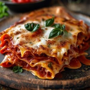Classic lasagna