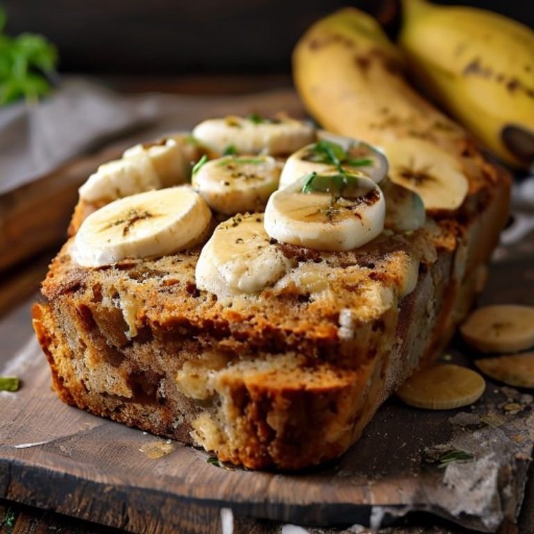 best homemade banana bread recipe photo